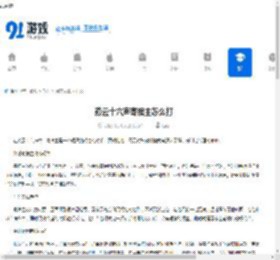 燕云十六声寄棺主怎么打-燕云十六声寄棺主打法攻略 - 91手游网